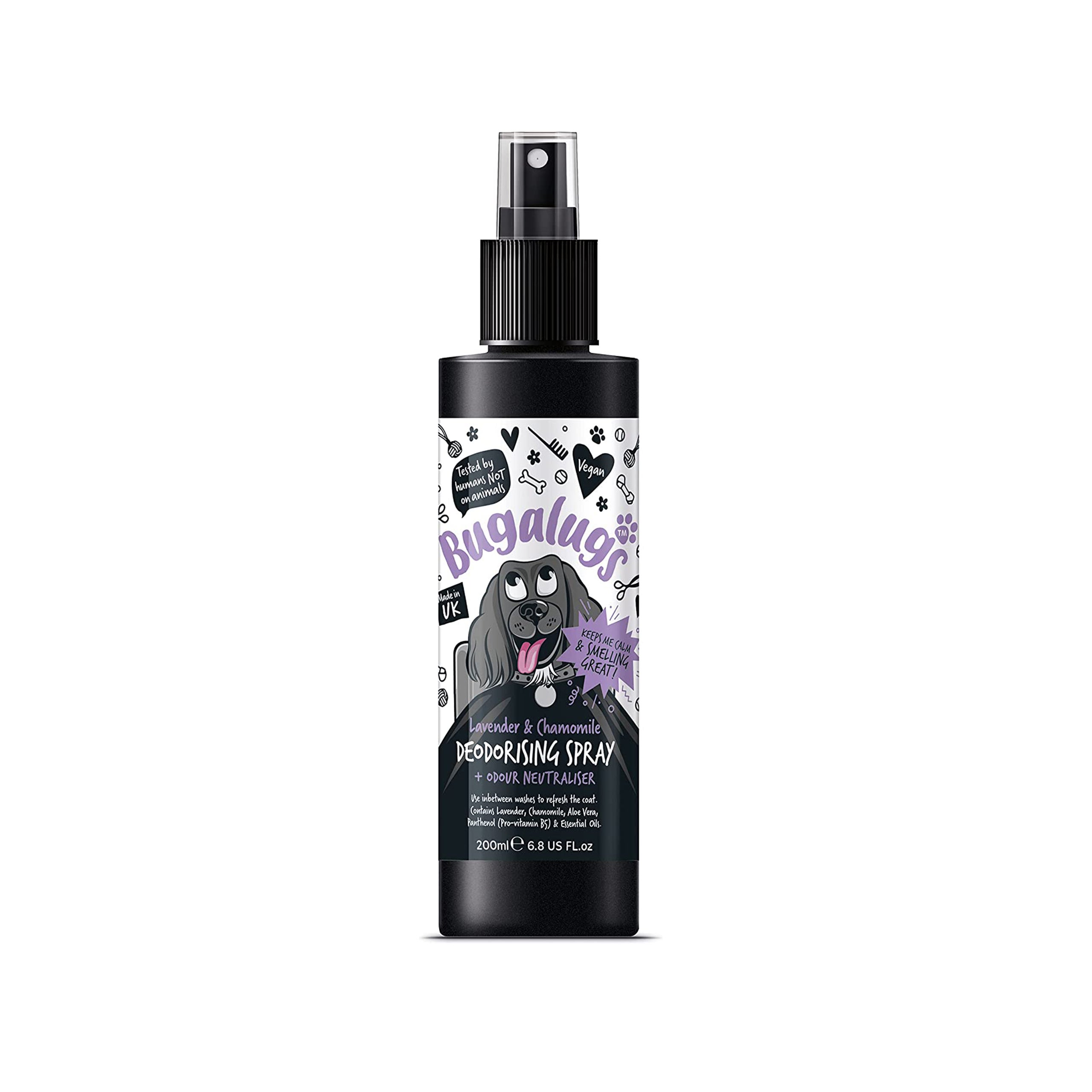 Bugalugs Lavender Chamomile Dog Deodorising Spray THE GOOD